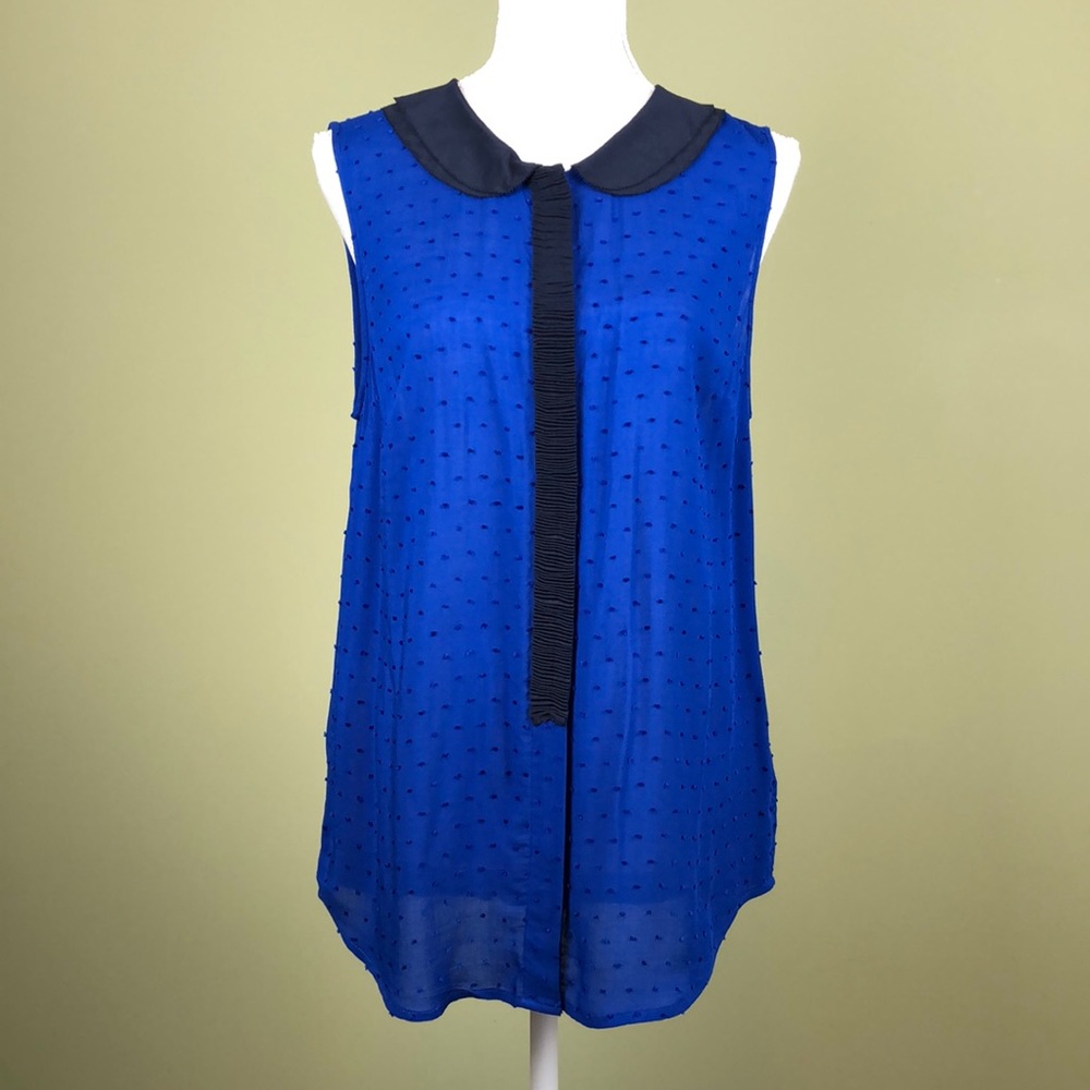 Anthropologie Tunic Postage Stamp